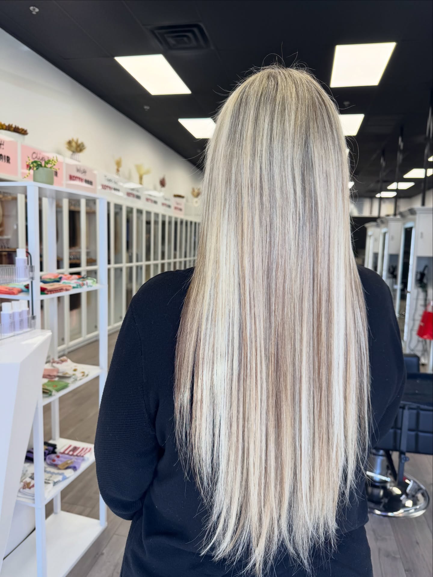 Bright Blended Blonde Hair Transformation
