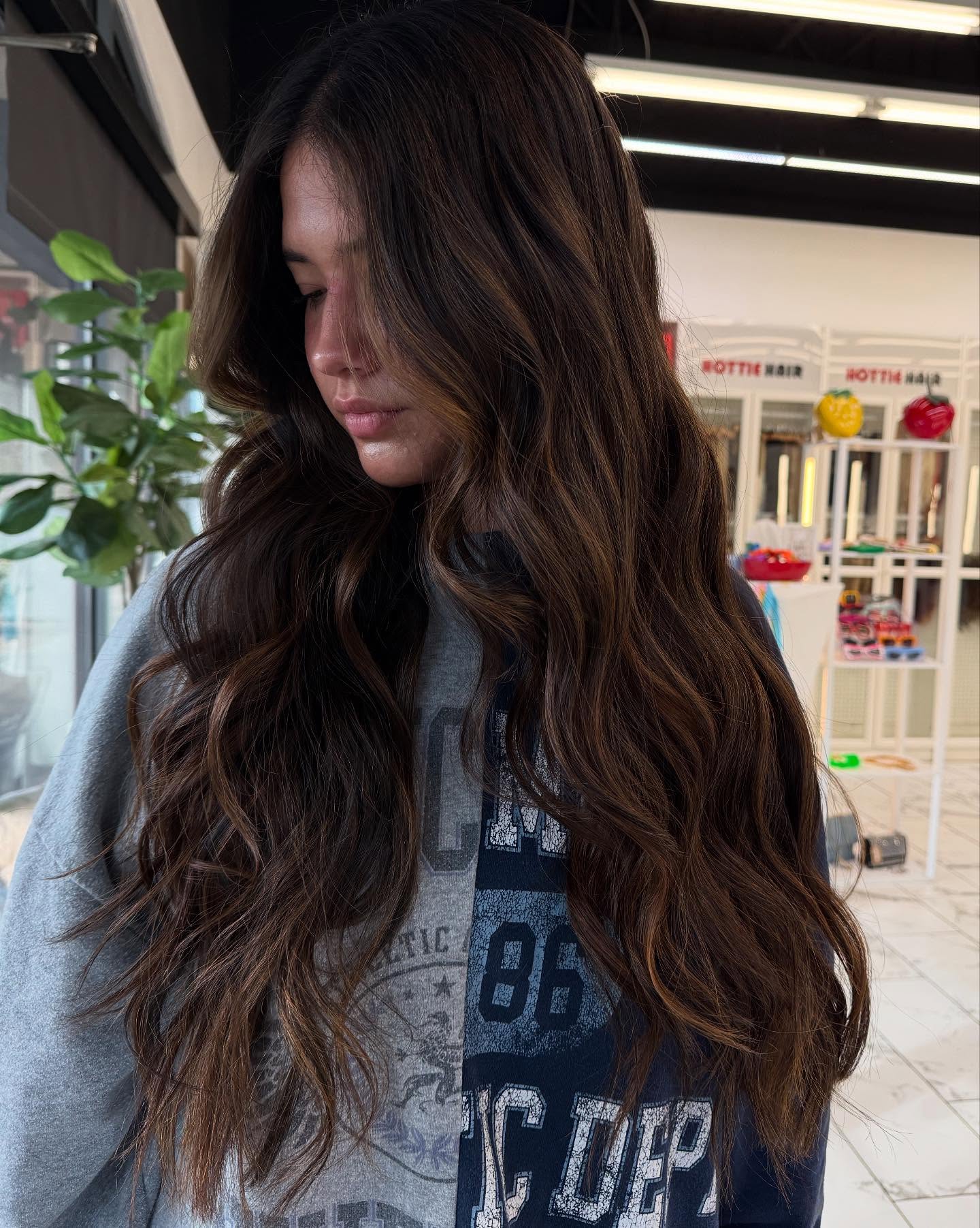 Caramel Swirl Balayage Transformation