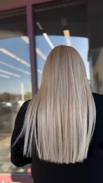 K-Tip Hair Extensions Transformation
