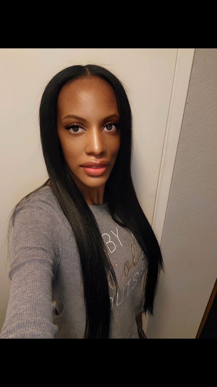 Long Straight Hair Extensions with Professional Styling